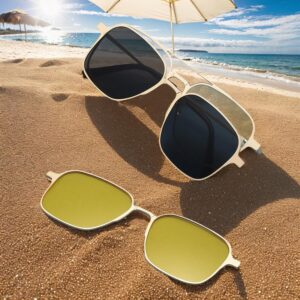 3 in 1 Magnetic Polarized Sunglasses