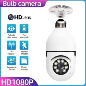 Wireless Wifi Light Bulb Camera Security Camera🔥